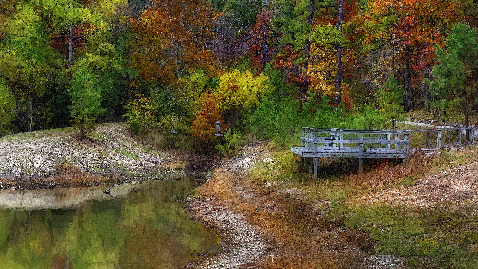 Friendship Pond in Autumn