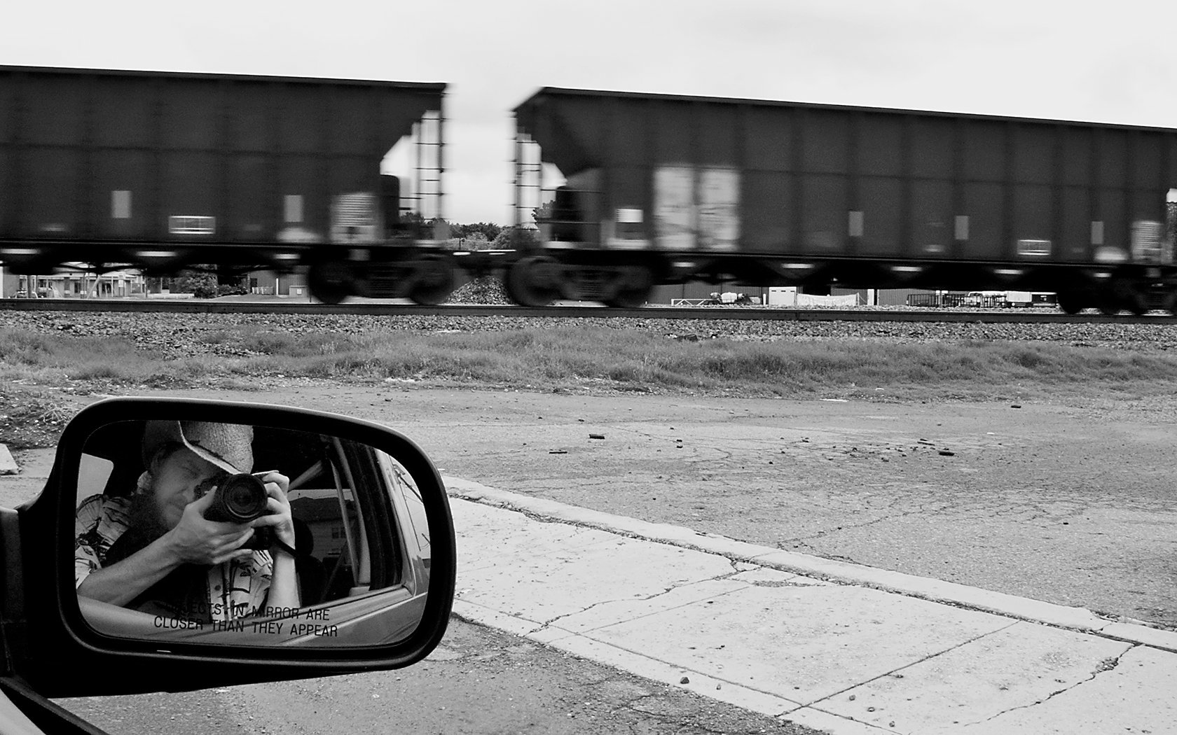 Rail-Car-Self-Portrait